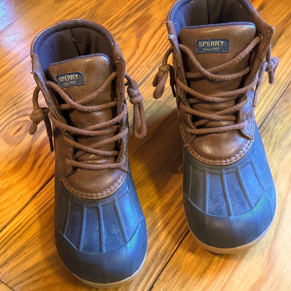 Sperry port duck boots kids’
